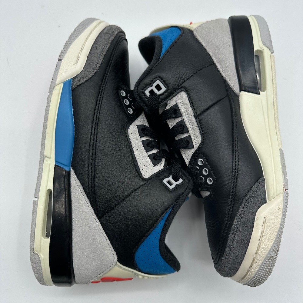 Jordan 3 Retro Mid Fear Pack 2023 Black Night Stadium IB8968-004 Youth Boys 4Y - Picture 6 of 10